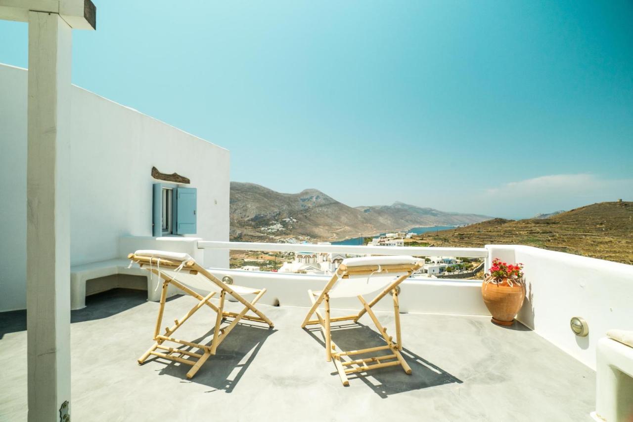 Plori Studios And Apartments Эгиалис Экстерьер фото