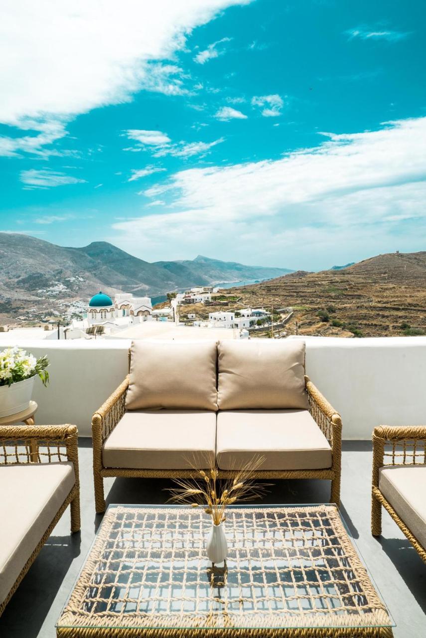 Plori Studios And Apartments Эгиалис Экстерьер фото